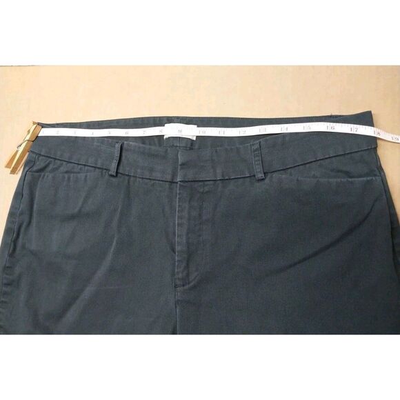 Dockers Womens 16 MED Ideal Fit Navy Blue Pants Chinos Twill Khaki Mom Comfy - Picture 5 of 13